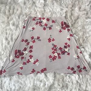 NWOT NY & Co Floral Skirt